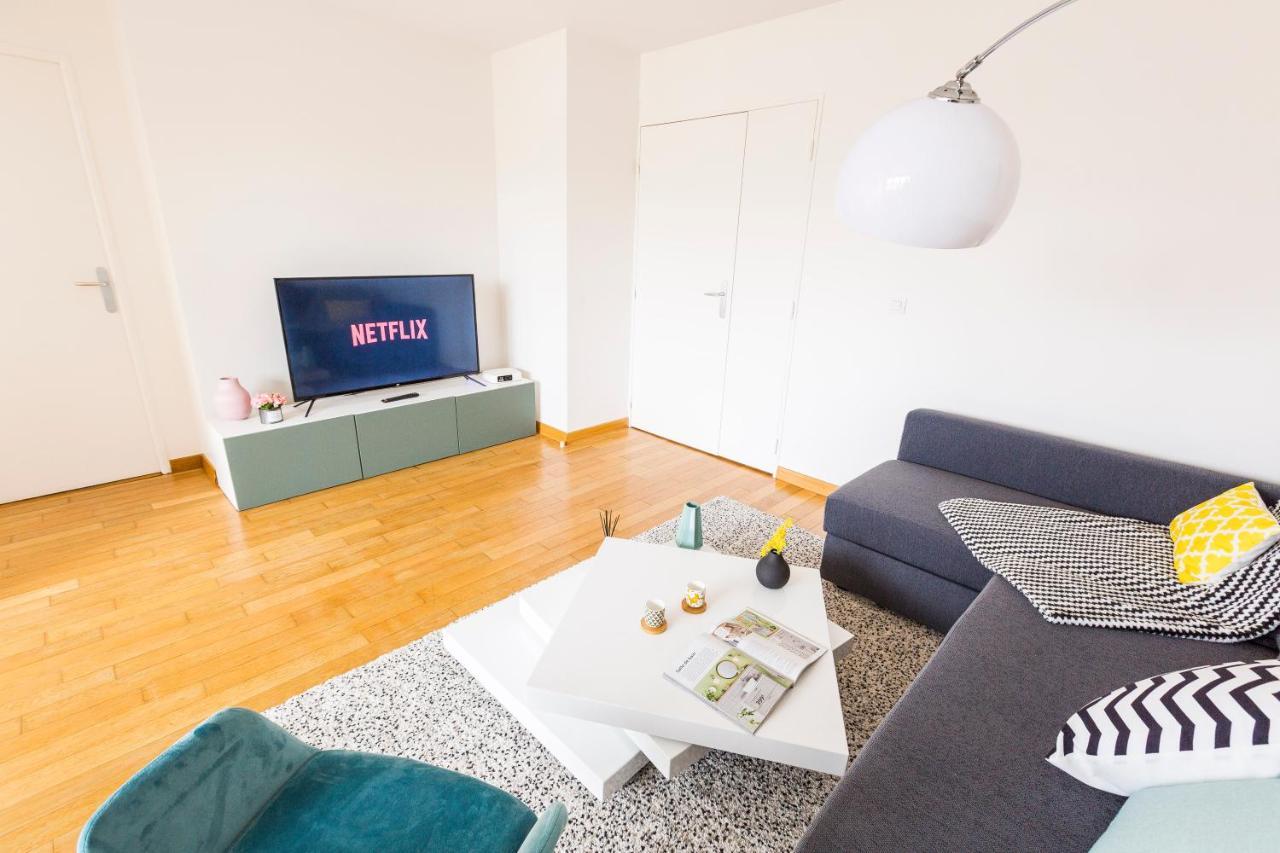 Immotovo - Suite Moderne - Paris 8 Min - Parking - Netflix 빌쥐이프 외부 사진